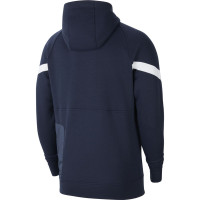 Nike Strike 21 Fleece HZ Hoodie Donkerblauw