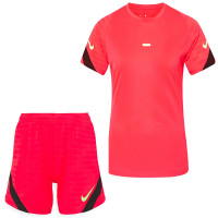Nike Strike Trainingsset Dames Rood Zwart Groen