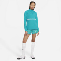Nike Academy 21 Drill Training Jersey Women Turquoise White