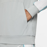 Nike Hoodie Dry Academy Light Grey White