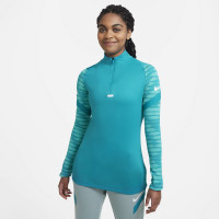 Nike Strike 21 Drill Training Top Women Turquoise White