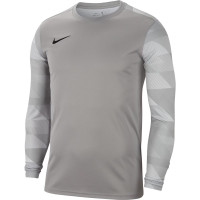 Nike Park IV Voetbalshirt Keepers Lange Mouwen Grijs Zwart