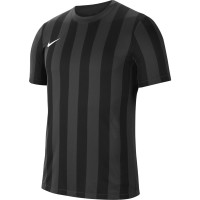Nike Striped Division IV Football Shirt Anthracite
