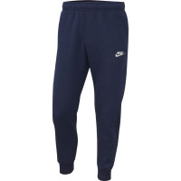 Nike Sportswear Club Joggingbroek Fleece Donkerblauw Wit