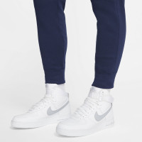 Nike Sportswear Club Joggingbroek Fleece Donkerblauw Wit