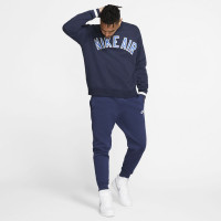 Nike Sportswear Club Joggingbroek Fleece Donkerblauw Wit