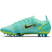 Nike Mercurial Vapor 14 Elite Kunstgras Voetbalschoenen (AG) Turquoise Lime