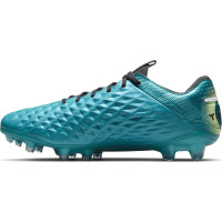 Nike Tiempo Legend 8 Elite Gras Voetbalschoenen (FG) Turquoise Wit Lime