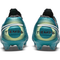 Nike Tiempo Legend 8 Elite Grass Football Boots (FG) Turquoise White Lime