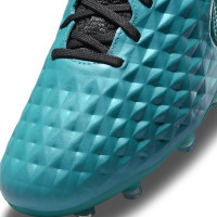 Nike Tiempo Legend 8 Elite Gras Voetbalschoenen (FG) Turquoise Wit Lime