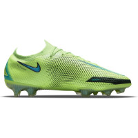 Nike Phantom GT Elite Grass Football Boots (FG) Lime Turquoise