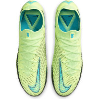 Nike Phantom GT Elite Grass Football Boots (FG) Lime Turquoise