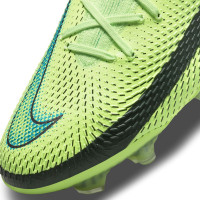 Nike Phantom GT Elite Grass Football Boots (FG) Lime Turquoise