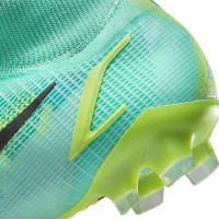 Nike Mercurial Superfly 8 Elite Grass Football Boots (FG) Turquoise Lime