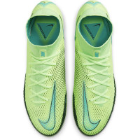 Nike Phantom GT Elite DF Grass Football Boots (FG) Lime Turquoise