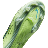 Nike Phantom GT Elite DF Grass Football Boots (FG) Lime Turquoise