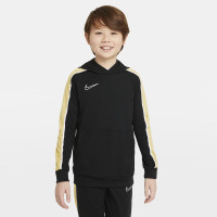 Nike Academy 21 Hoodie Kids Black Gold White