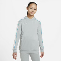 Nike Hoodie Tracksuit Academy Kids Light Grey White