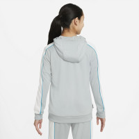 Nike Hoodie Trainingspak Academy Kids Lichtgrijs Wit