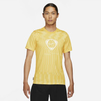 Nike Joga Bonito Training Shirt Gold Yellow White